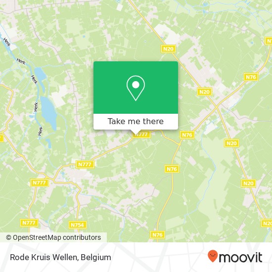 Rode Kruis Wellen map