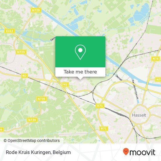 Rode Kruis Kuringen map