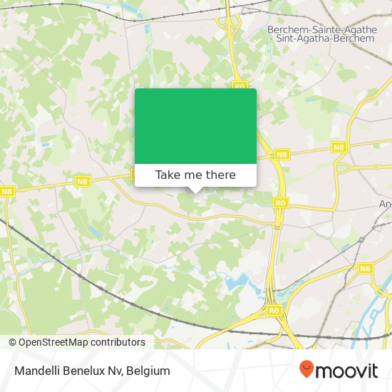 Mandelli Benelux Nv map