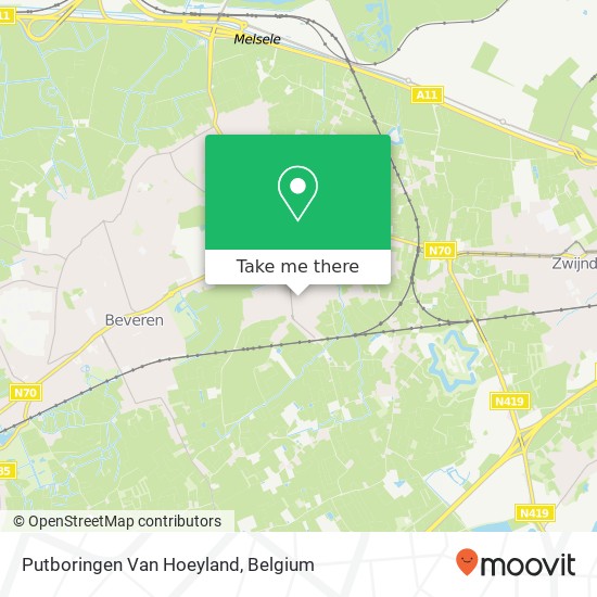 Putboringen Van Hoeyland plan