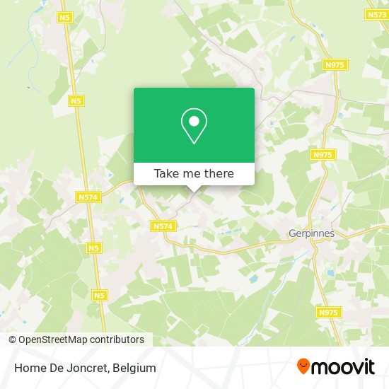 Home De Joncret map