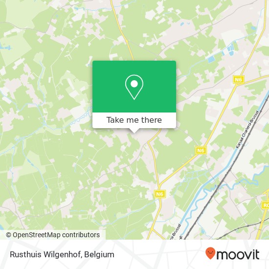 Rusthuis Wilgenhof map