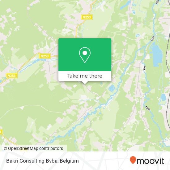Bakri Consulting Bvba map