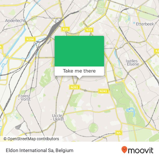 Eldon International Sa map