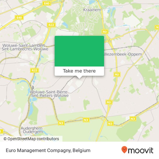 Euro Management Compagny map