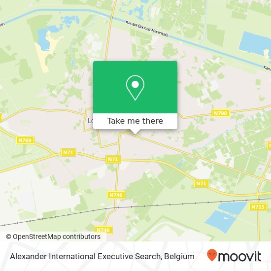 Alexander International Executive Search map