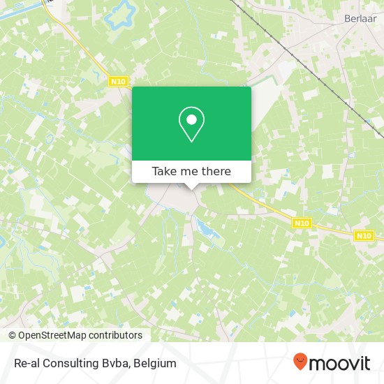 Re-al Consulting Bvba map