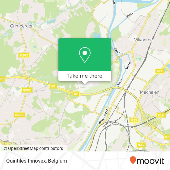 Quintiles Innovex map