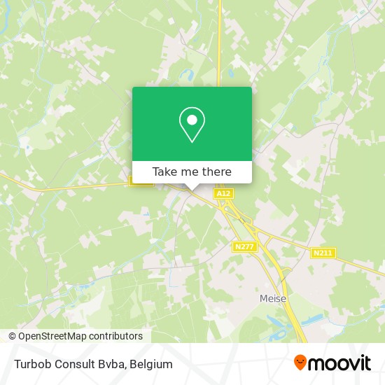 Turbob Consult Bvba map