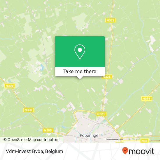 Vdm-invest Bvba map