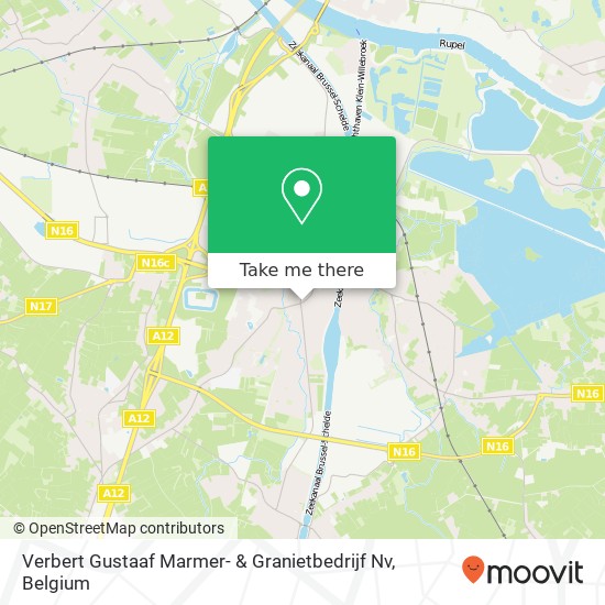 Verbert Gustaaf Marmer- & Granietbedrijf Nv plan