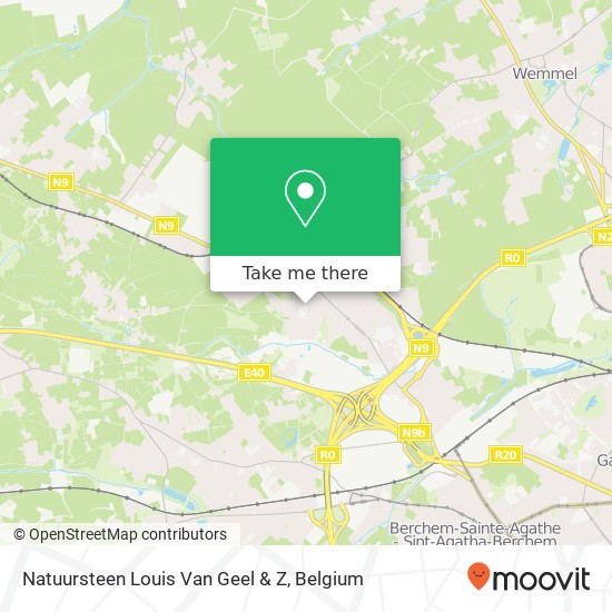 Natuursteen Louis Van Geel & Z map