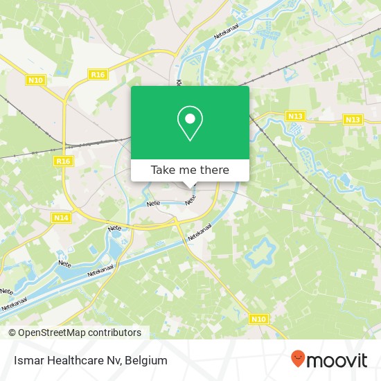 Ismar Healthcare Nv map