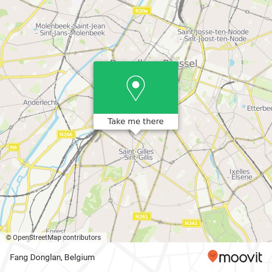 Fang Donglan map