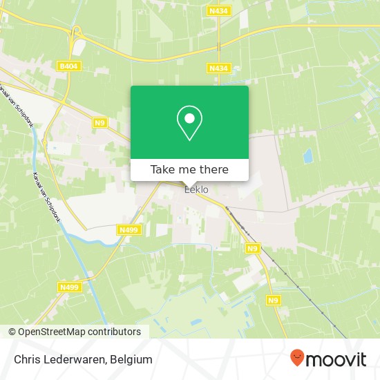 Chris Lederwaren map