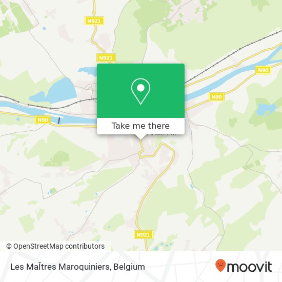 Les MaÎtres Maroquiniers map