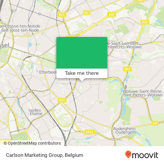 Carlson Marketing Group map