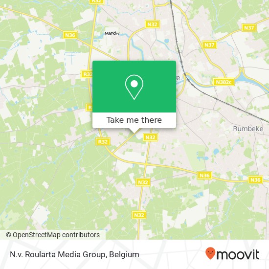 N.v. Roularta Media Group map