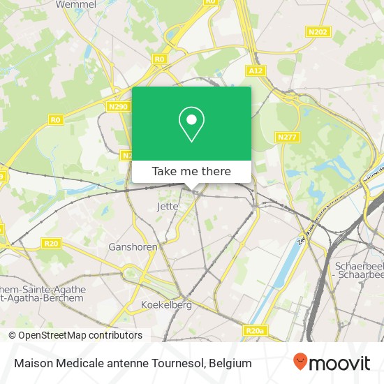 Maison Medicale antenne Tournesol map