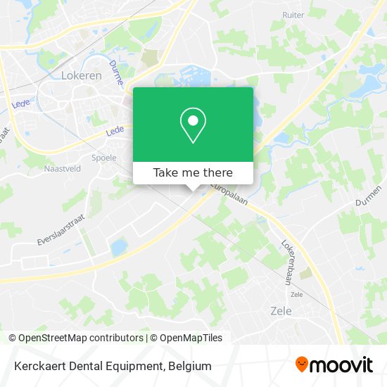 Kerckaert Dental Equipment map