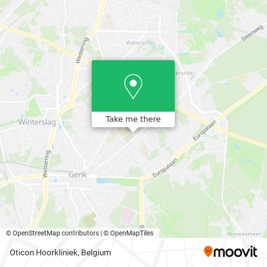 Oticon Hoorkliniek map