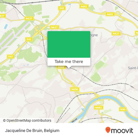 Jacqueline De Bruin map