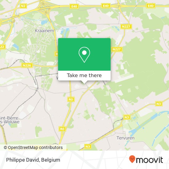 Philippe David map