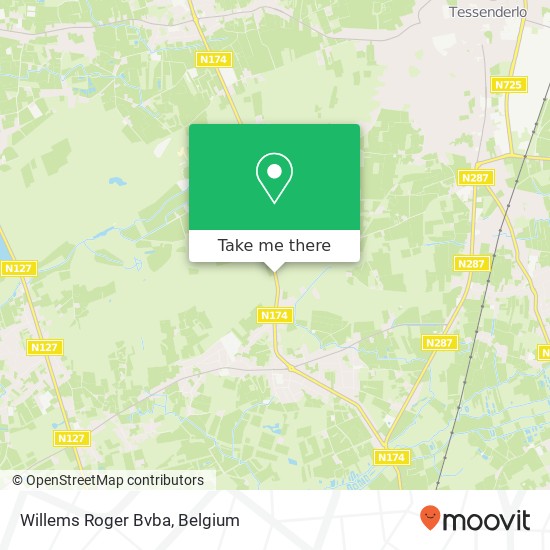 Willems Roger Bvba map
