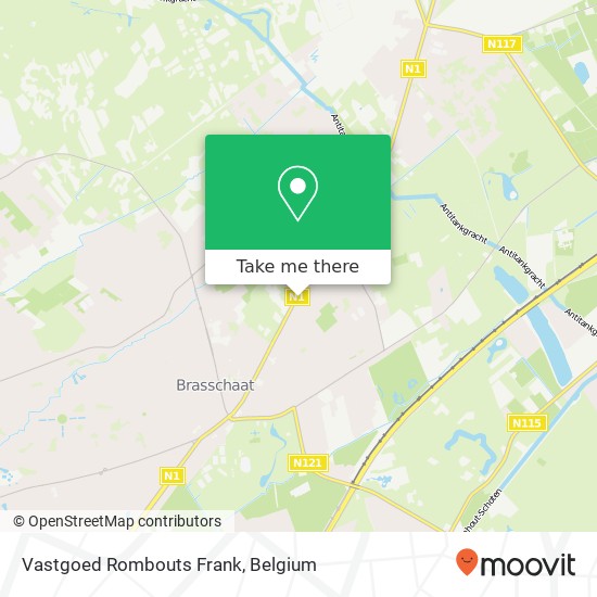 Vastgoed Rombouts Frank map