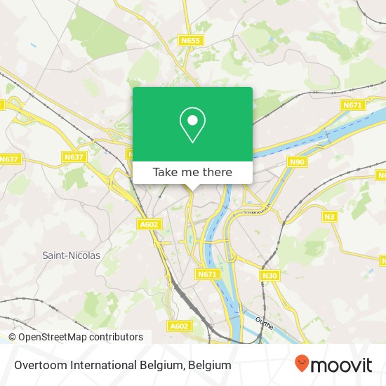 Overtoom International Belgium plan