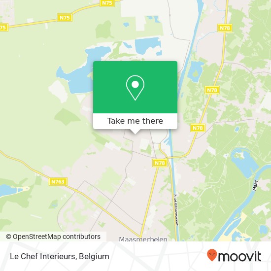 Le Chef Interieurs map