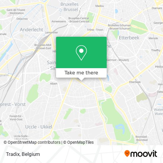 Tradix map