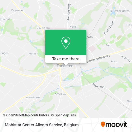 Mobistar Center Allcom Service plan