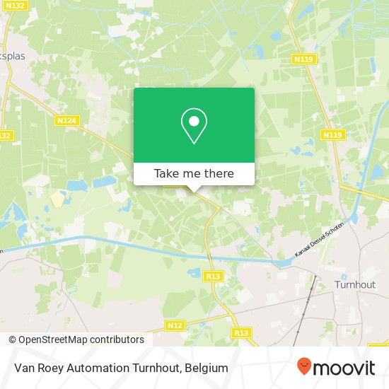 Van Roey Automation Turnhout plan