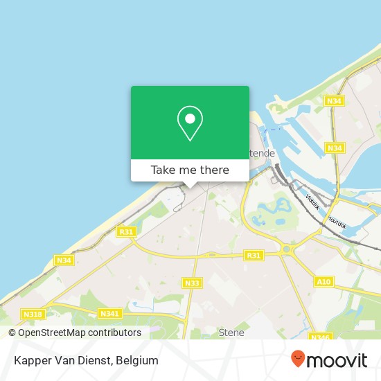 Kapper Van Dienst map