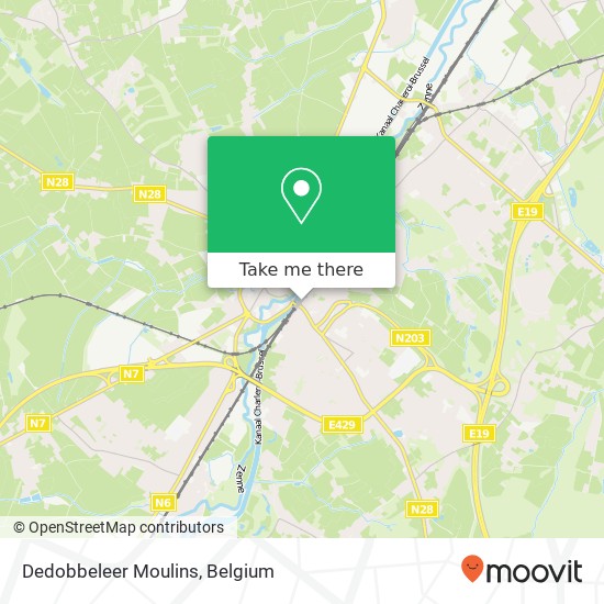 Dedobbeleer Moulins plan