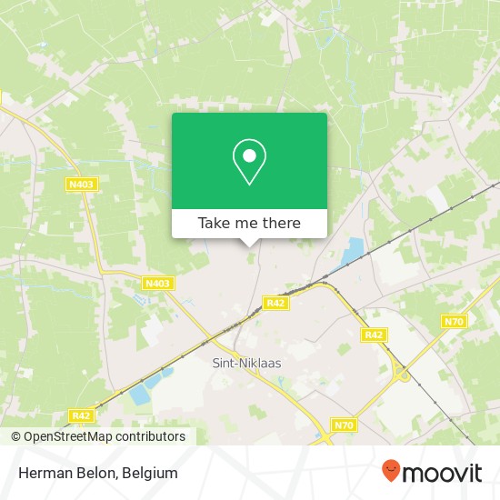 Herman Belon map