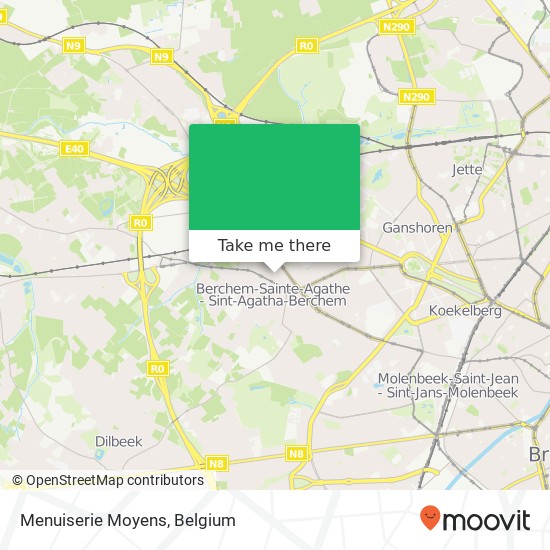 Menuiserie Moyens map