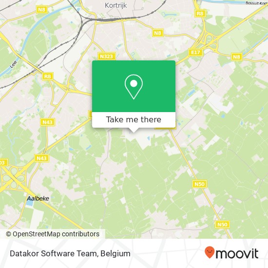 Datakor Software Team map