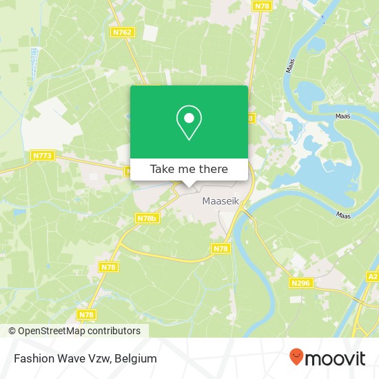 Fashion Wave Vzw map