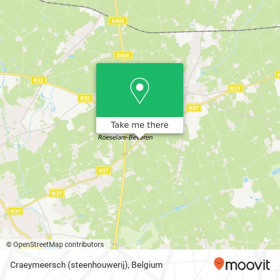 Craeymeersch (steenhouwerij) map