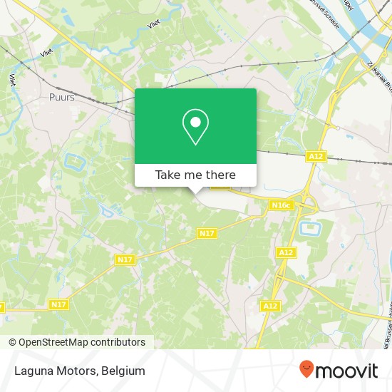 Laguna Motors map