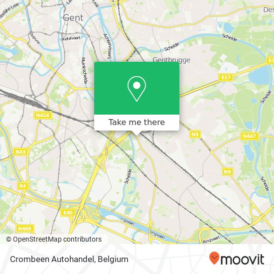 Crombeen Autohandel map