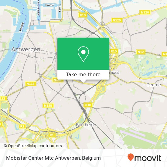 Mobistar Center Mtc Antwerpen plan