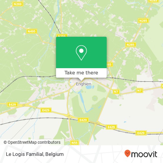 Le Logis Familial map