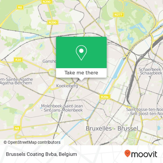 Brussels Coating Bvba map