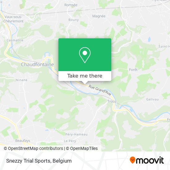 Snezzy Trial Sports map