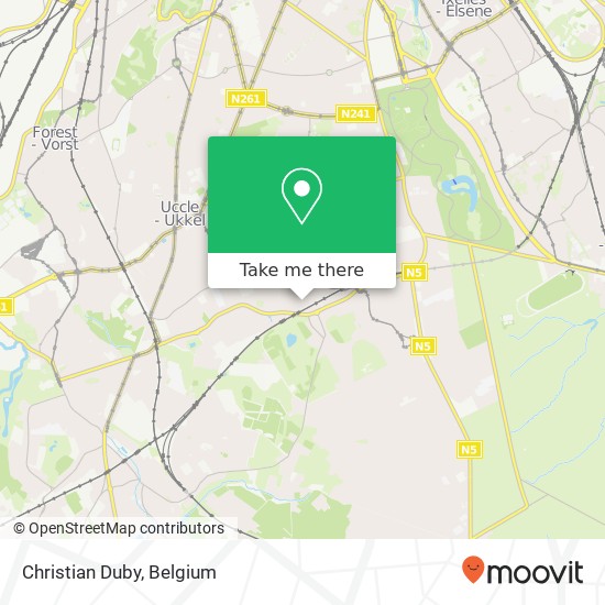 Christian Duby map