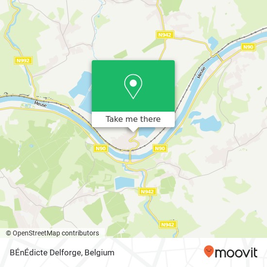 BÉnÉdicte Delforge map