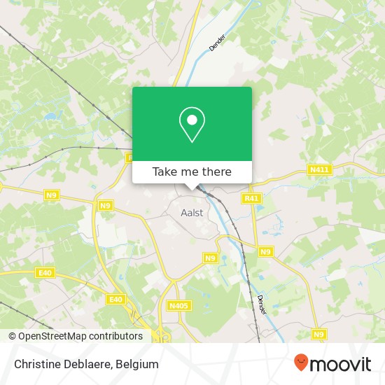 Christine Deblaere map